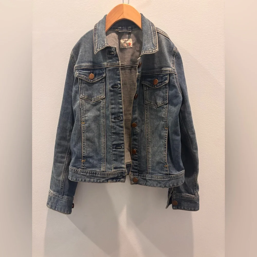 Crewcuts Light Blue Denim Jacket with Button Flap Pockets